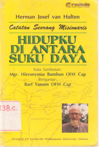 Image of Catatan Seorang Misionaris: Hidupku di antara Suku Daya