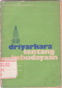 Image of Driyarkara tentang Kebudayaan