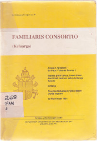 Image of Familiaris Consortio (Keluarga)