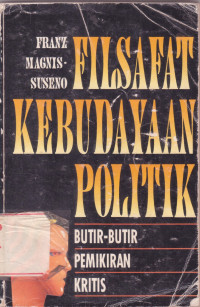 Image of Filsafat Kebudayaan Politik