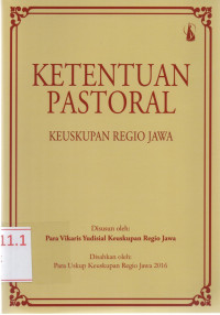 Image of Ketentuan Pastoral Keuskupan Regio Jawa