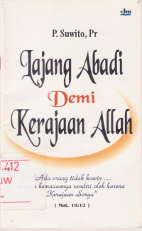 Image of Lajang Abadi Demi Kerajaan Allah