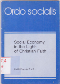Image of Ordo Socialis. Social Economy in the Ligth of Christian Faith