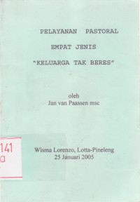 Image of Pelayanan Pastoral Empat Jenis 