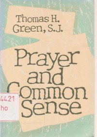 Image of Prayer And Common Sense