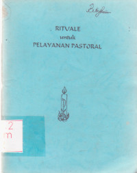 Image of Rituale untuk Pelayanan Pastoral