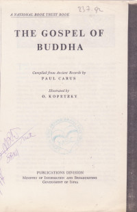 Image of The Gospel of Buddha